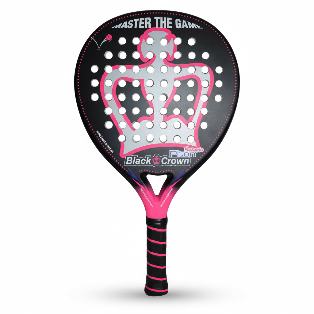 Black Crown Piton Nakano 12K Racket